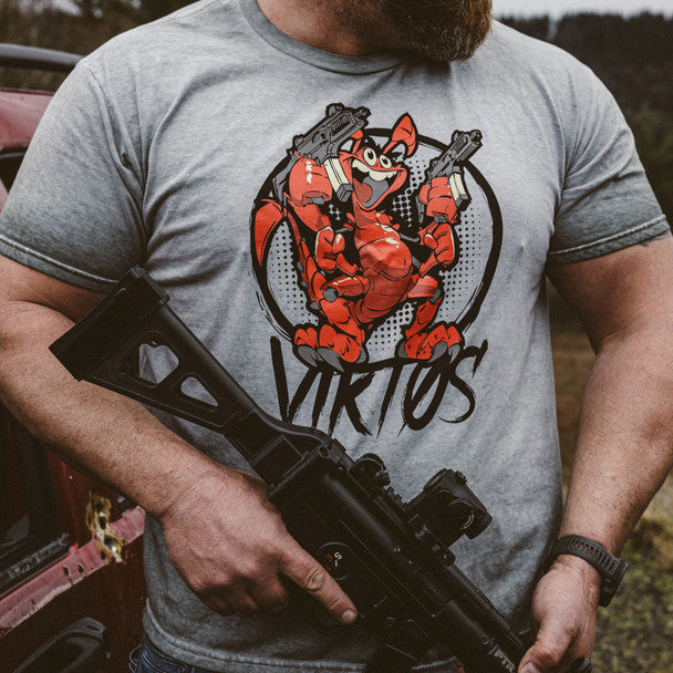 VIKTOS - Smgeed Tee | Charcoal Heather