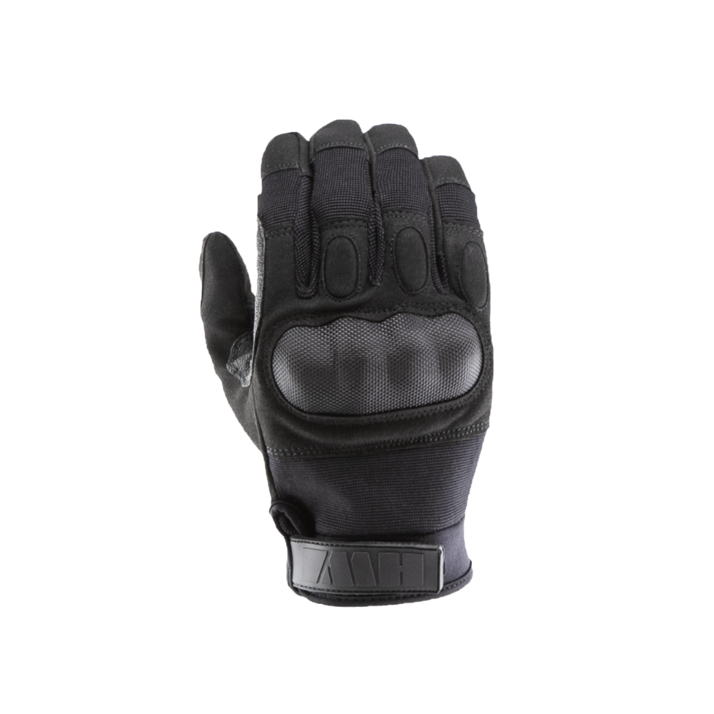 HWI Gear - Hard Knuckle Touchscreen Tactical Gloves | Black