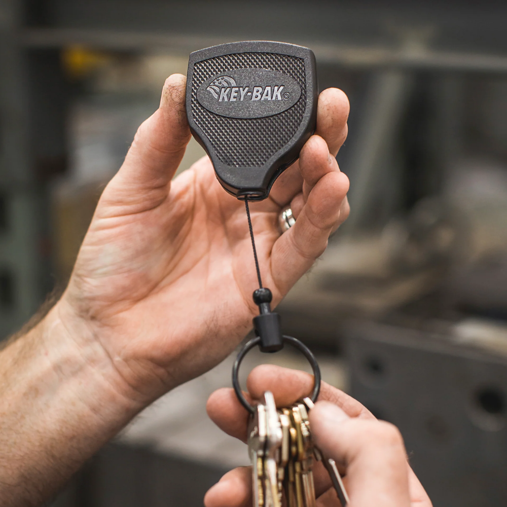 KEY-BAK - SUPER48 48in Heavy Duty Kevlar Cord Tether with Belt Clip