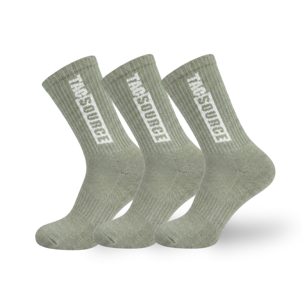 TacSource - Crew Performance Sock | 3 Pack