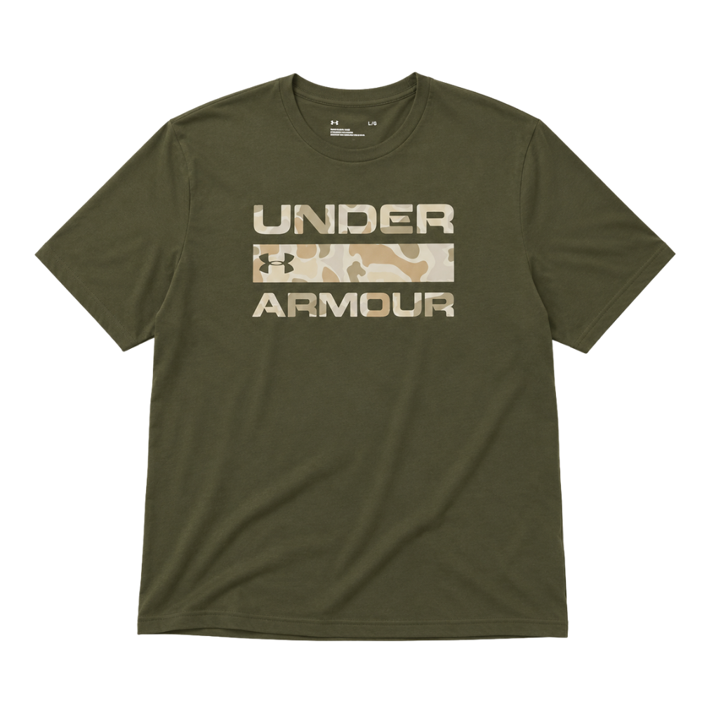 Under Armour - Stacked Logo Fill Tee