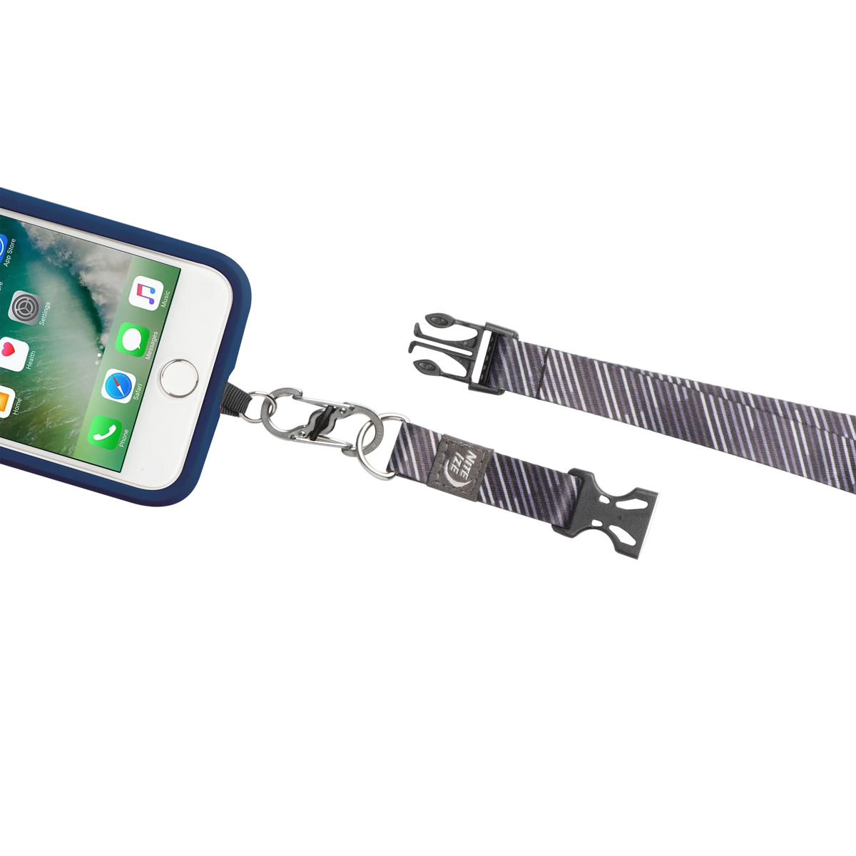 Nite Ize - Hitch Phone Anchor & Lanyard | Black