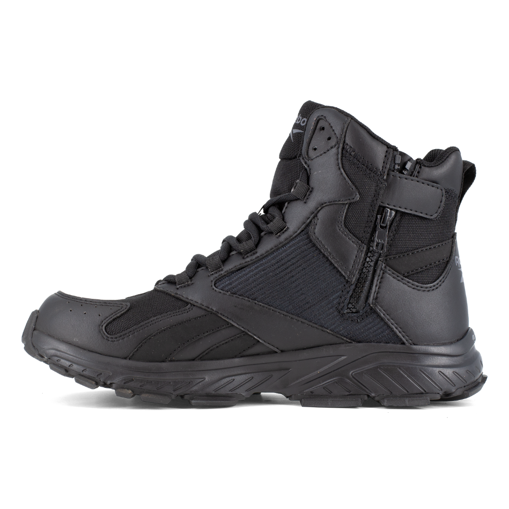 Reebok Hyperium Tactical men's 6-inch trail running tactical boot, side view of the inner side