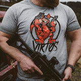 VIKTOS - Smgeed Tee | Charcoal Heather