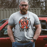 VIKTOS - Smgeed Tee | Charcoal Heather