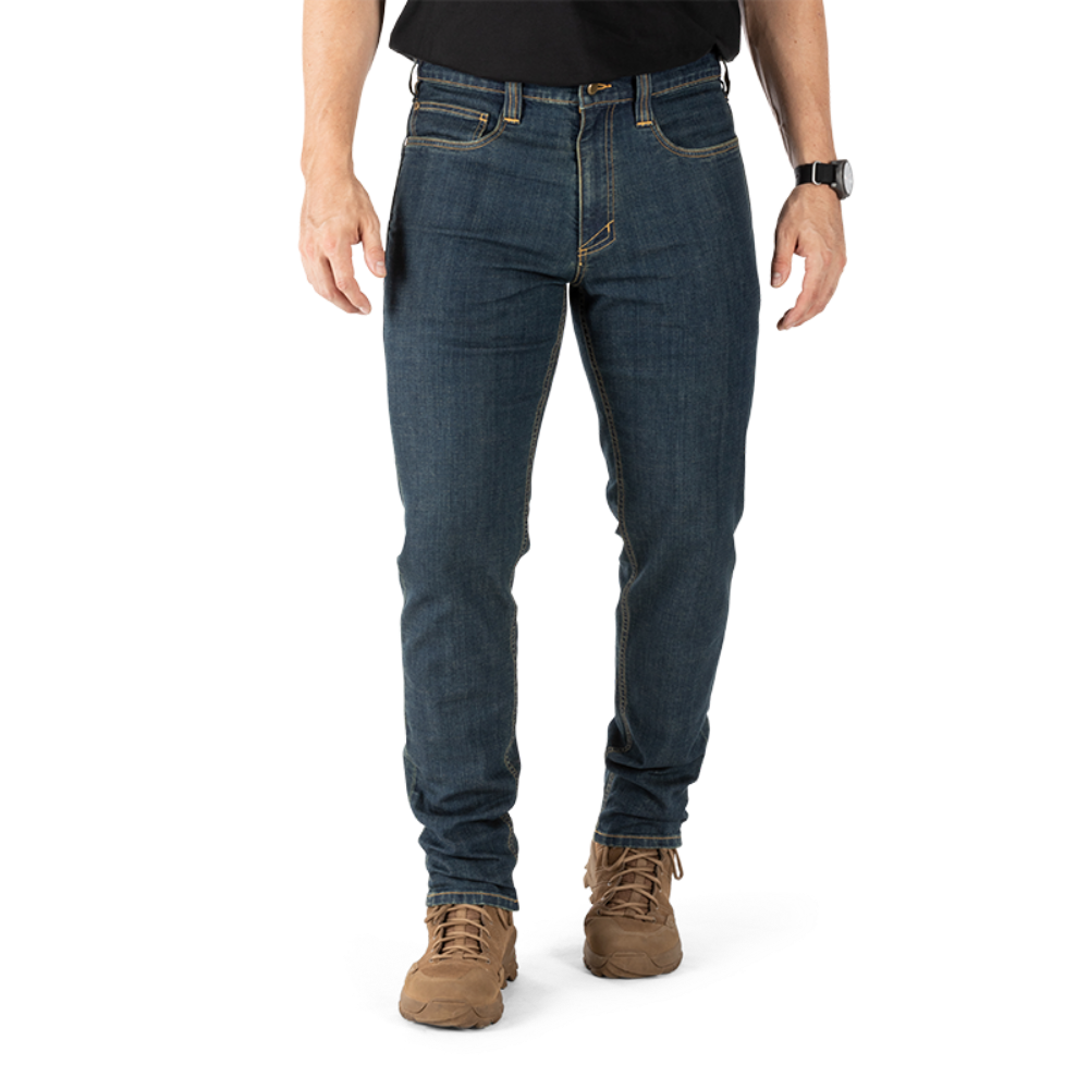 5.11 Tactical - Defender Flex Slim Jeans | Tinted Wash Indigo