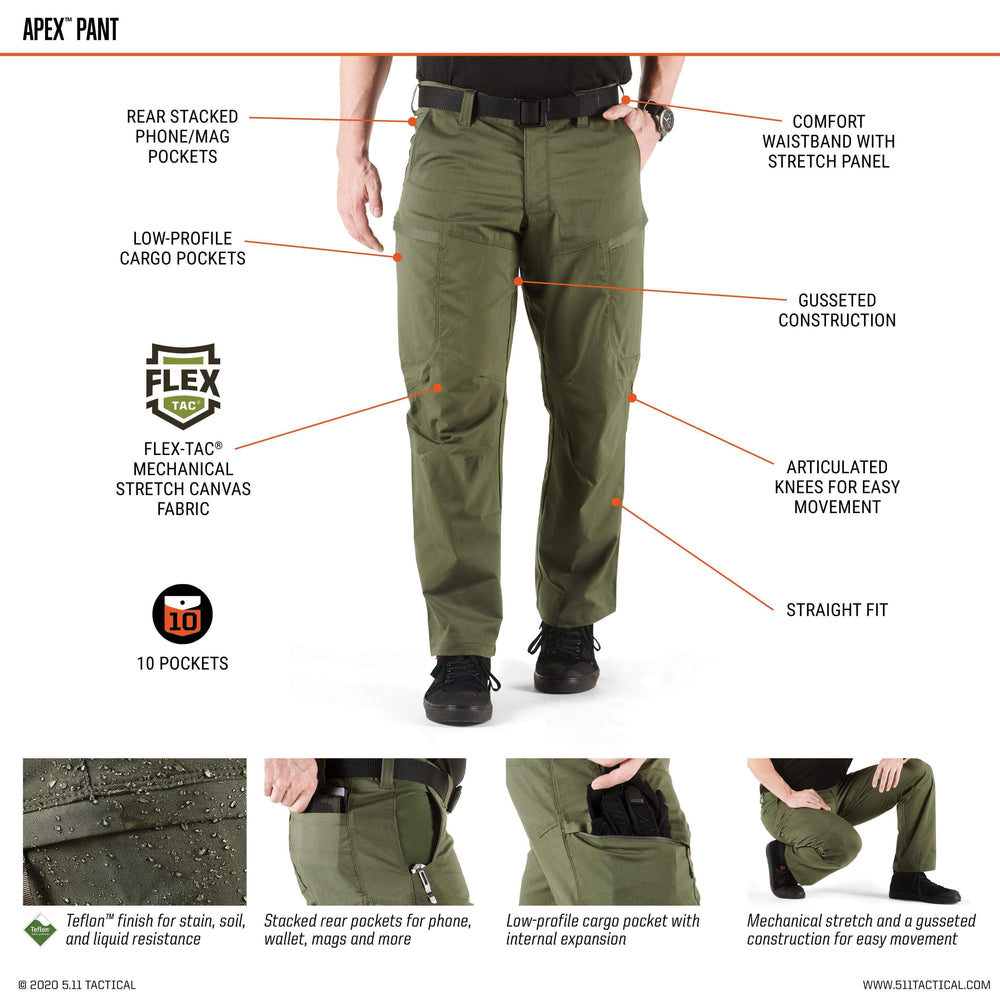 5.11 Tactical - Apex Pant | Volcanic