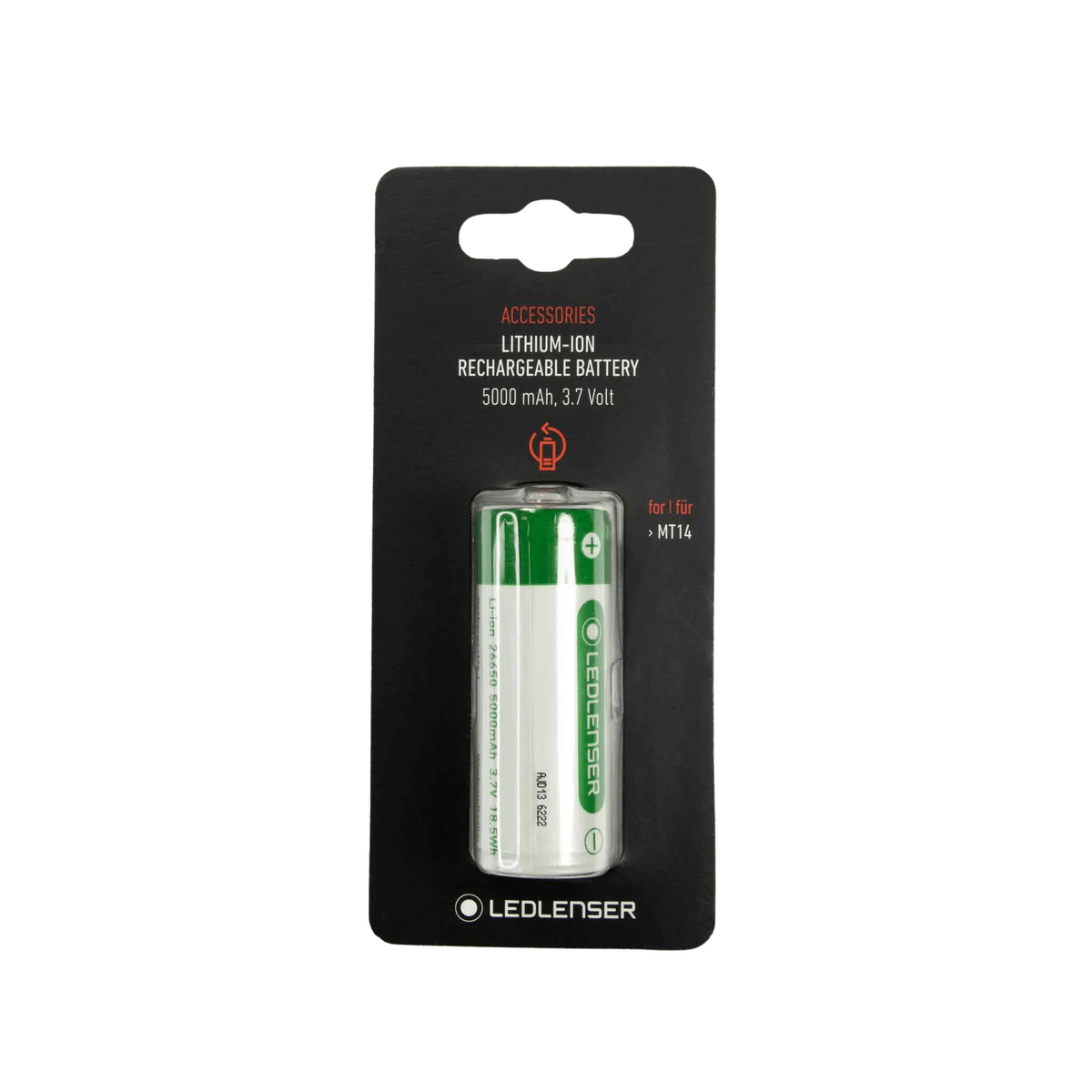 Ledlenser - 26650 Rechargeable Battery | Suits MT14 Torch