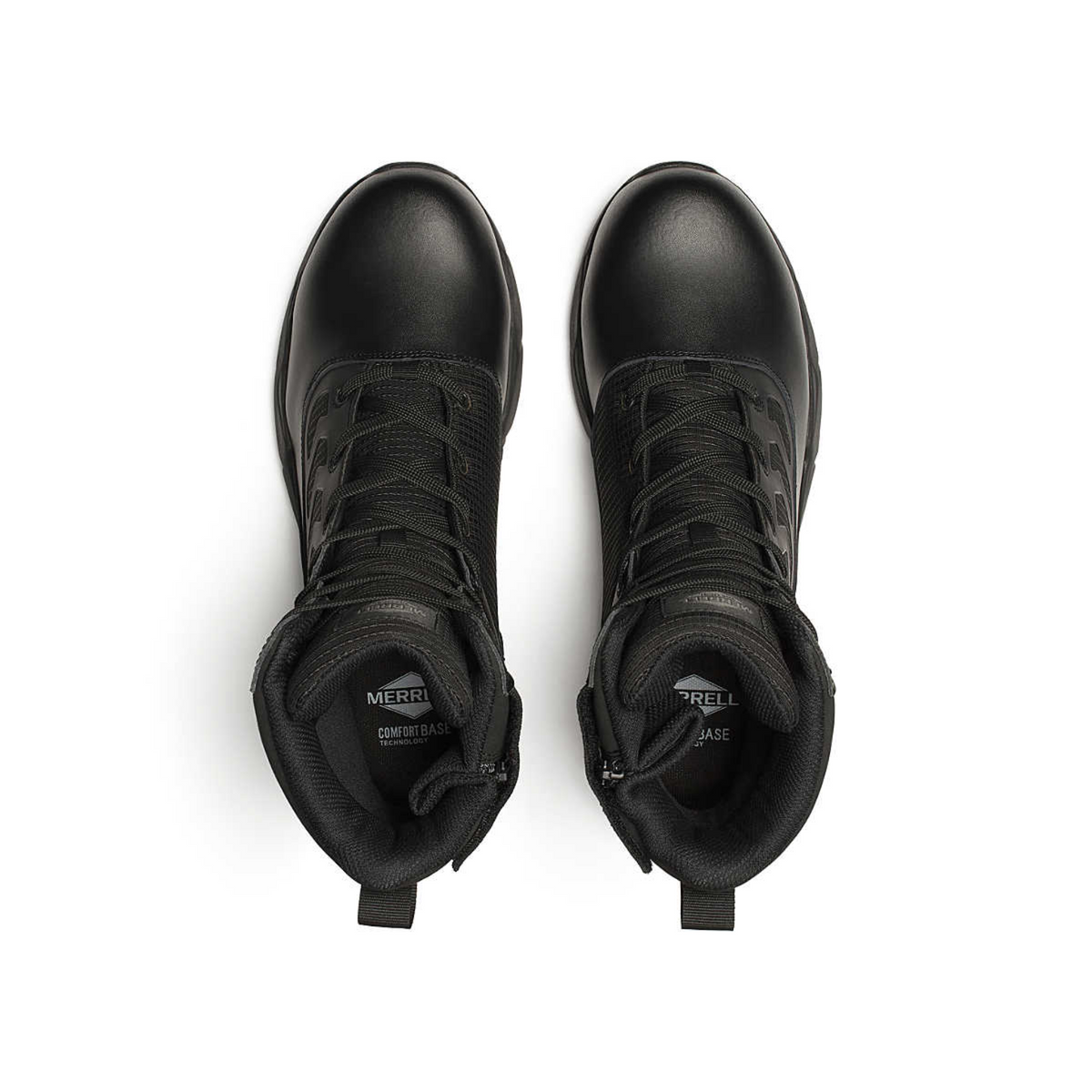Merrell Tactical - Fullbench 8" Waterproof Zip Composite Toe Boot | Black