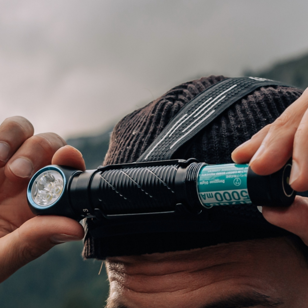 Olight - Perun 3 Rechargeable LED Head to Hand Torch