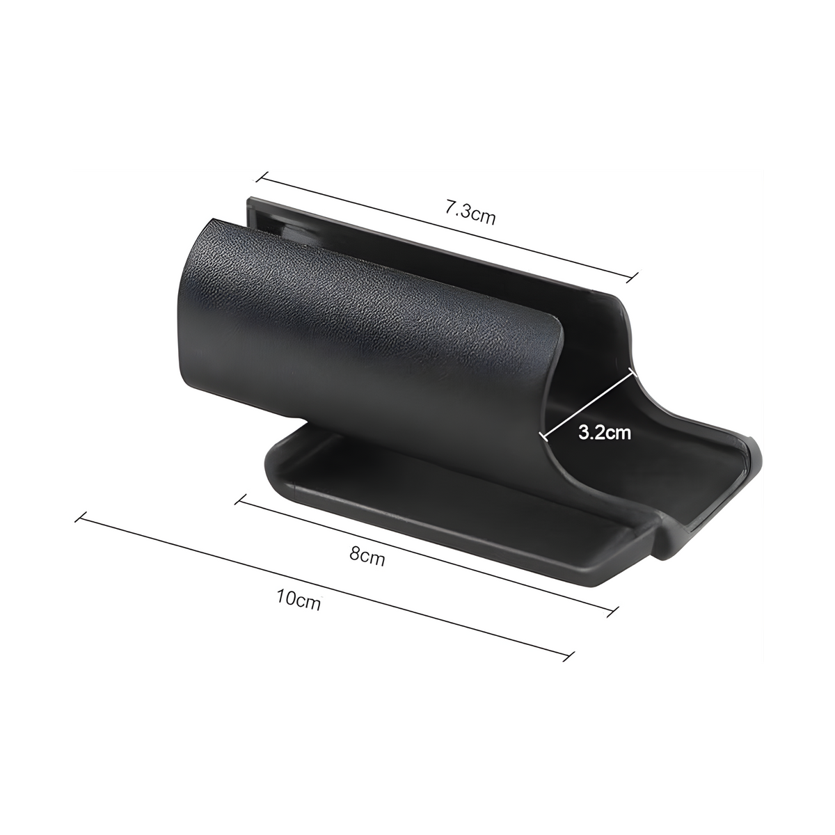 Powertac - Clip-on Flashlight Holster (M5 GEN3 & Torches with 1" Diameter)