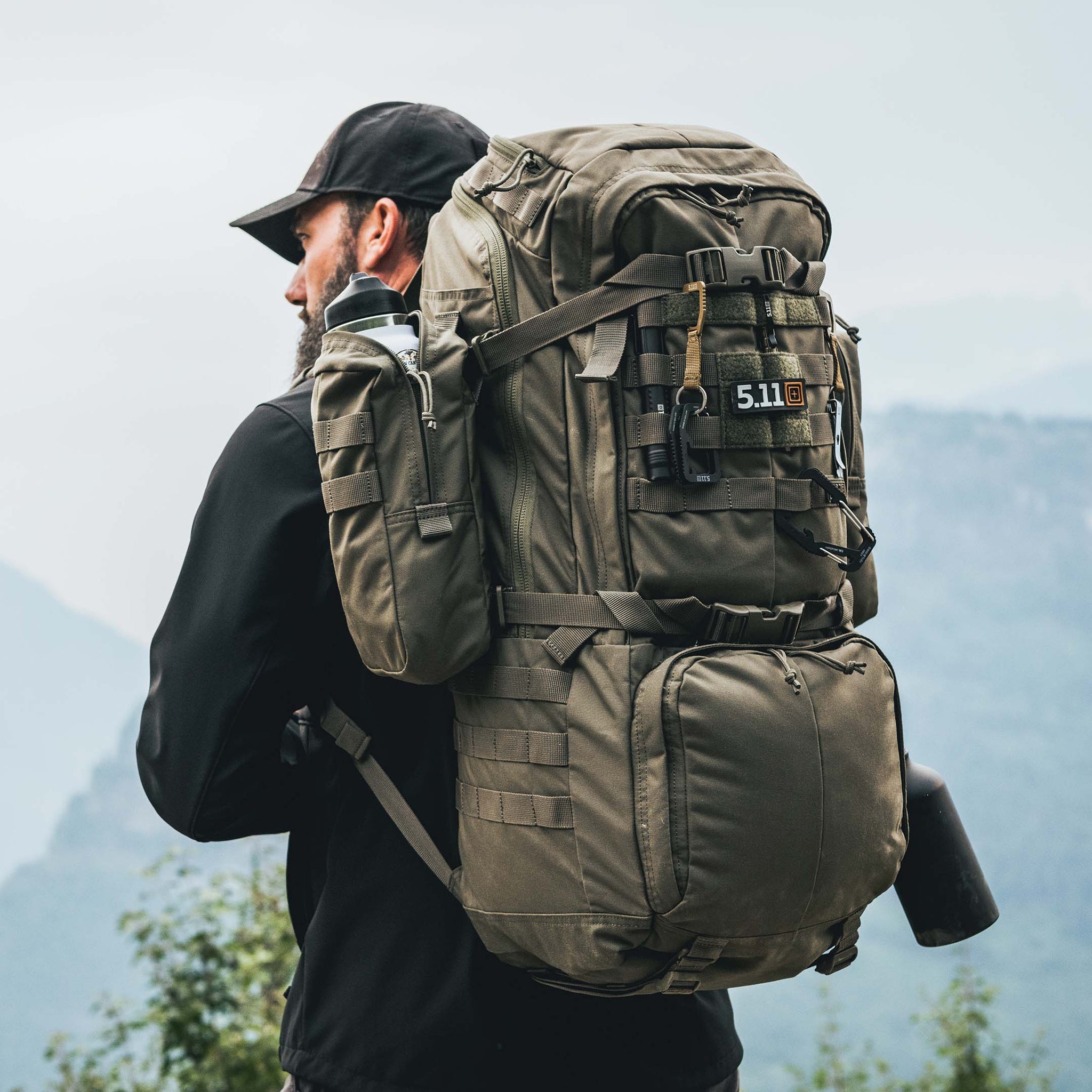 5.11 tactical backpack hiking Rush24 2.0 37L Built for exploring the backcountry 5.11 Backpacks: Versatile Tactical Bags