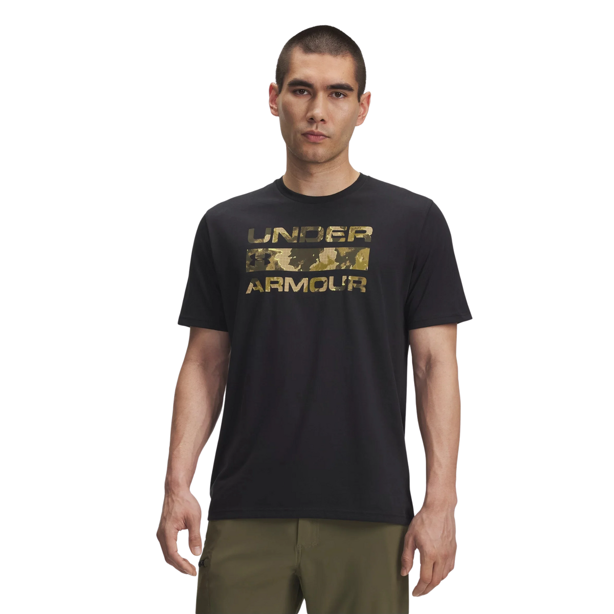 Under Armour - Stacked Logo Fill Tee