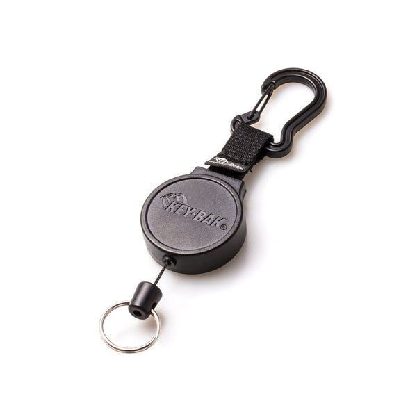 KEY-BAK - MID6 Heavy Duty Retractable Keychain | Carabiner or Belt Clip