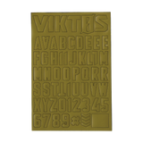 VIKTOS - Moralphabet OSFA Hook and Loop Letters