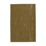 VIKTOS - Moralphabet OSFA Hook and Loop Letters