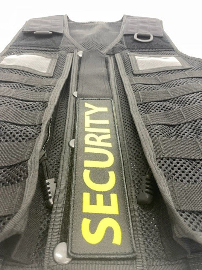 Security Patch - Black/Yellow Small