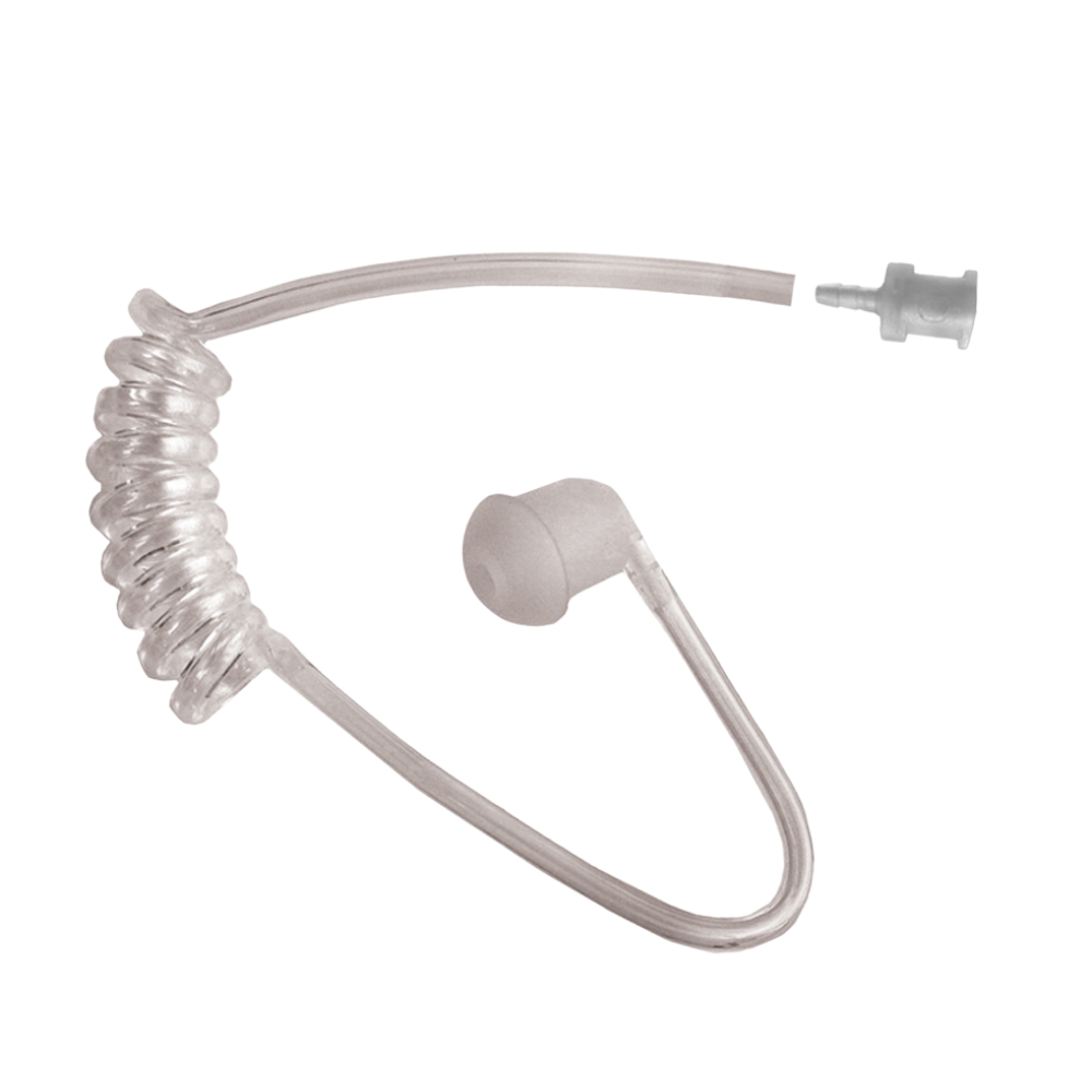 codeRED - RACT Replacement Acoustic Clear Eartube with Mushroom Eartip