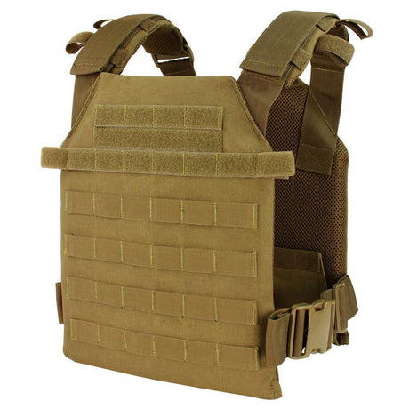Condor Sentry Plate Carrier-Tactical-Condor Outdoor-Coyote Brown-TacSource