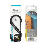Nite Ize S-Biner Dual Carabiner Stainless Steel-S-Biner-Nite-Ize-#5 Single-Black-TacSource
