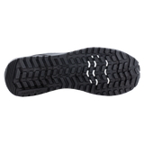 Reebok Nano X1 Adventure 6 tactical side zip boot in black, view of the outsole tread from below